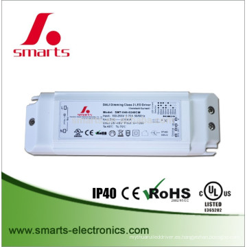 IP40 250ma actual constante dali led controlador 10w con tamaño pequeño